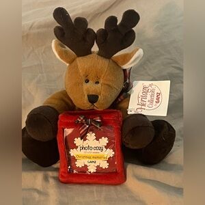 GANZ Christmas Memories Photo Cozy Reindeer Heritage Collection